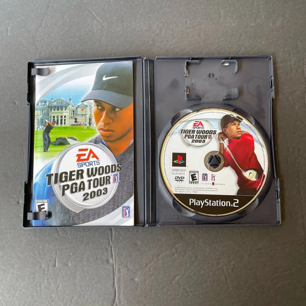 Tiger Woods PGA Tour 2003 PS2 Complete Works